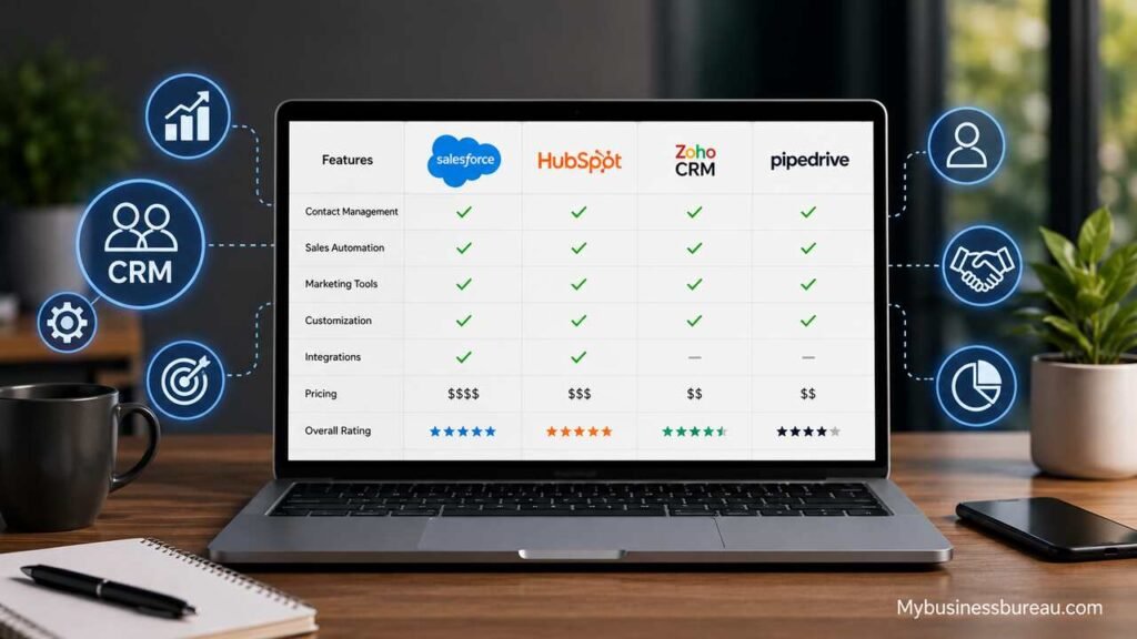 CRM Software Comparison Guide 2026: Which Platform Is Best for Your Business? CRM Software Comparison Guide 2026 for businesses