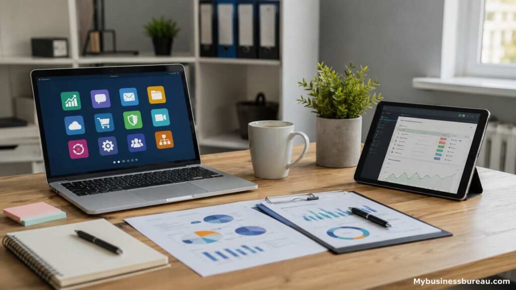 Best SaaS tools dashboard for small business growth