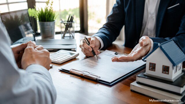 Business owners choosing an LLC formation package during a consultation