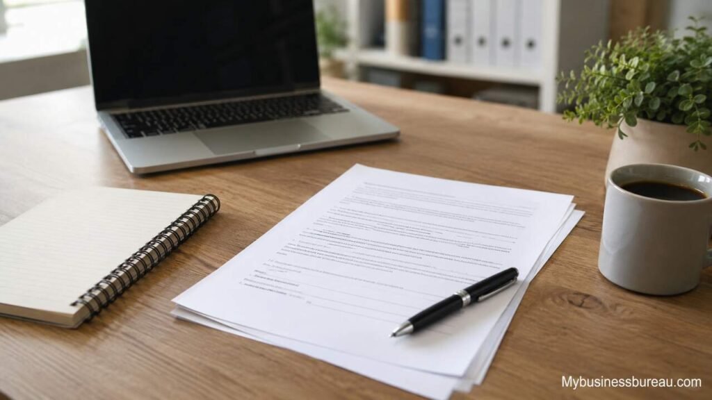 Freelance contract templates and workspace setup for beginner freelancers