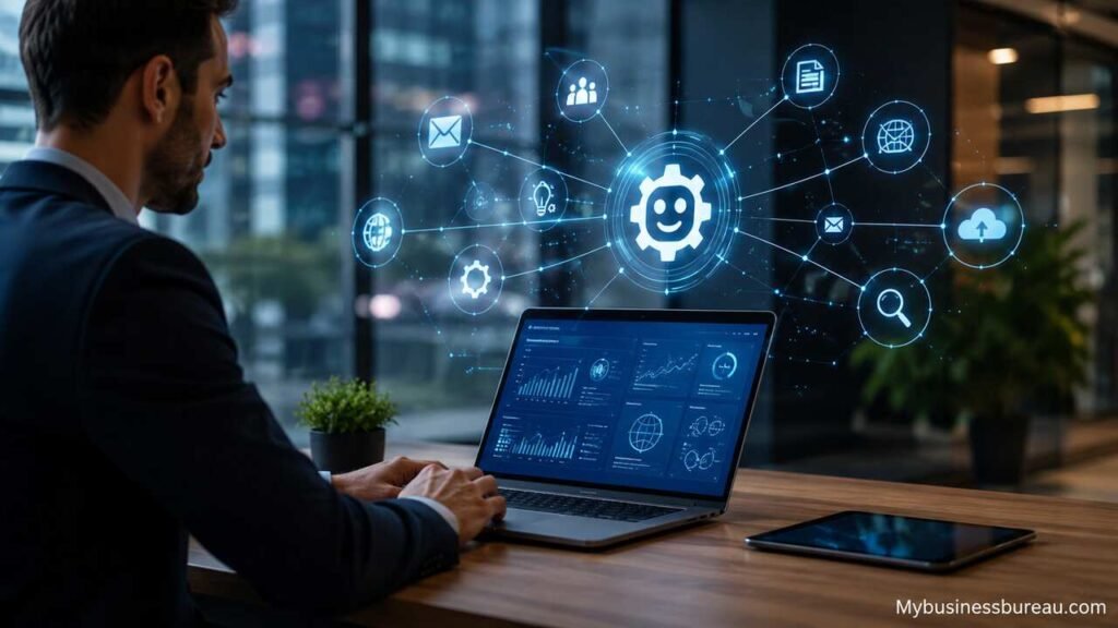 Drovenio AI business workflow automation dashboard