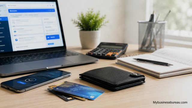 Modern digital workspace for organizing payment methods and billing controls
