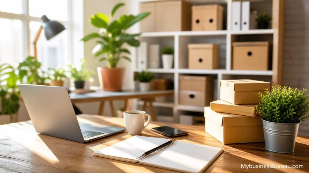 Small business home office setup for beginners