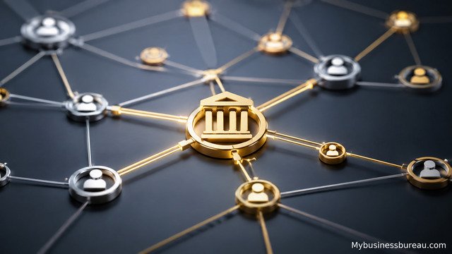 Authority backlink network illustration for SEO strategy