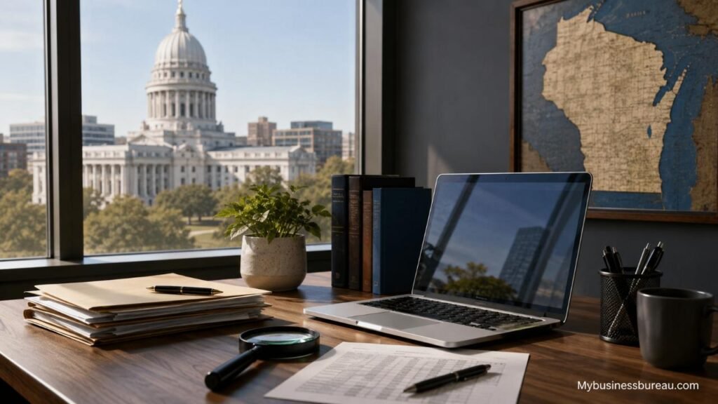 Wisconsin business entity search records and registration lookup