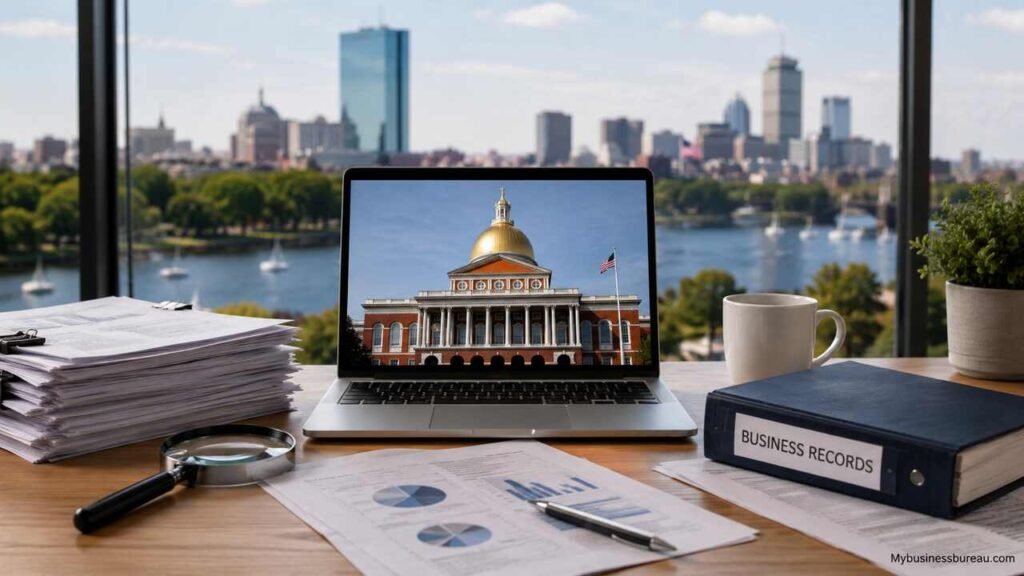 Massachusetts Business Search: Complete Guide to Finding, and Researching Business Records in Massachusetts Massachusetts business search records and company research