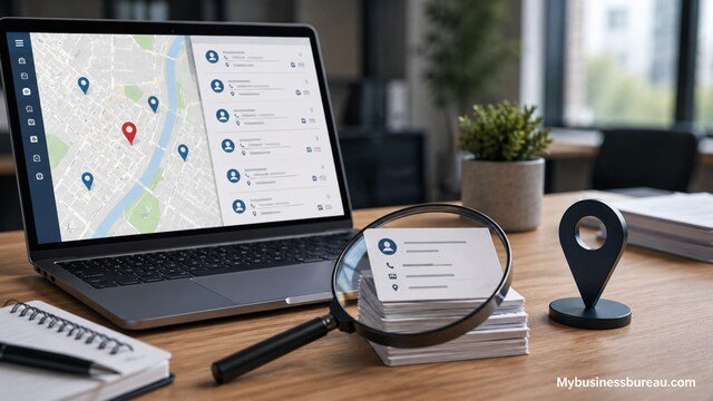 Analyze Business Addresses and Contact Records