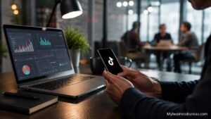 TikTok Business Center advertising management dashboard