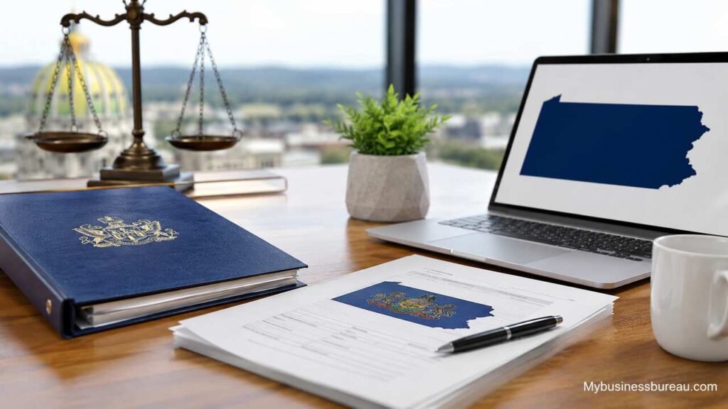 Pennsylvania business entity search and business registration documents