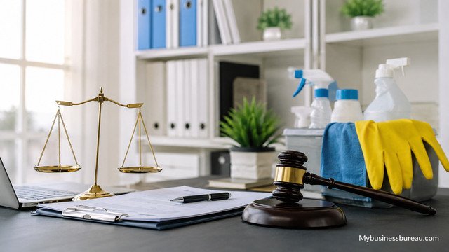 Legal registration process for a cleaning business