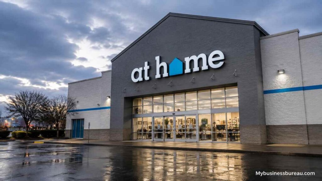 Is At Home Going Out of Business? Store Closures, Bankruptcy, and the Future of At Home Retail At Home retail store exterior amid business closure concerns
