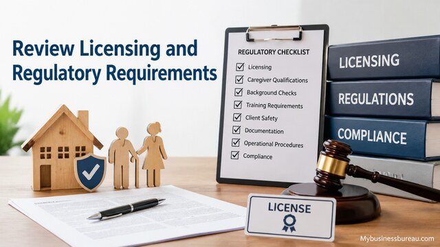 Home care licensing and regulatory requirements checklist for business buyers
