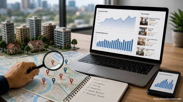 Research local market demand for short-term rental investment