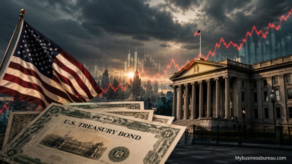 U.S. Bond Intervention Risks Fiscal Credibility, JPMorgan’s Sullivan Warns U.S. bond intervention risks fiscal credibility amid Treasury market concerns.