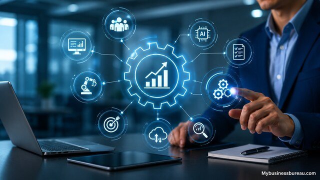 Technology and automation supporting business goals