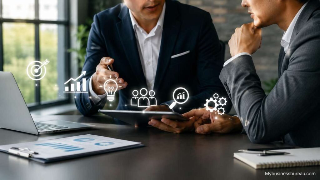 Why Business Consulting Is Important: Benefits, Strategy, and Business Growth Business consulting strategy meeting focused on business growth