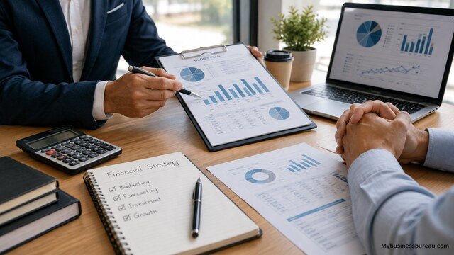 Financial consulting for effective business money allocation