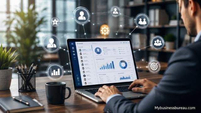 Reliable customer management system dashboard for businesses.