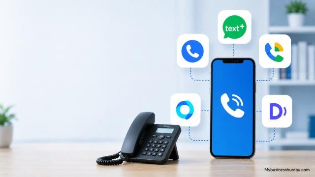 Compare free business phone number providers with VoIP phone services