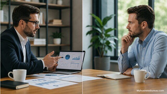 Business consultant vs business coach comparison